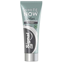 Signal White Now Detox active coal toothpaste, 75 ml