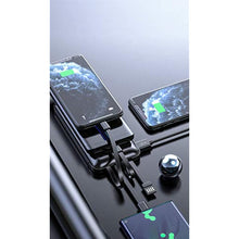Intouch 10,000 Mah Prime Digital Indicator Built-in Multi Wired Powerbank, Black