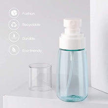 Spray Bottles, 30ml 60ml 80ml Clear Empty Fine 3 Pcs Mist Spray Bottles Small Travel Plastic Atomiser Bottle Refillable Liquid for Essential Oils, Cleaning, Make-up Cosmetic Hair, Leak Proof, BPA Free