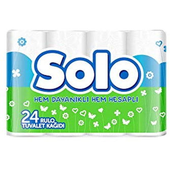 Solo toilet paper 24's 1 package (1 x 24 pcs)