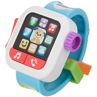 Fisher-Reviews Have fun & learn smart watch (Turkish and English), musical baby toy GMM53