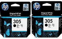 HP Original 305 Black, Multipack 2 Pack