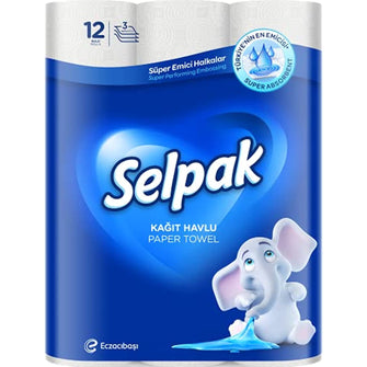 Cekpak towel paper 12's 1 pack