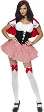 Smiffys - 38490 - Fever - Red Riding Hood Costume - Size - Small - UK Dress Size - 8 - 10