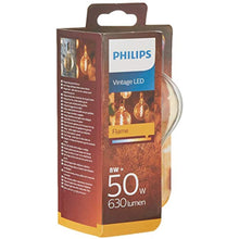 Philips LED Classic 48W A60 Vintage Filament Bulb, 2700K Yellow Light, E27 Normal Hear, Dimmable