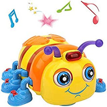 TINOTEEN Musical Baby Toy Toddlers, Crawling and Singing Bee Toys for 3 Years