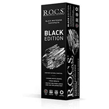 R.O.C.S. BLACK EDITION COMBUS CONFIDENTLY WHITENING Toothpaste 1 Package (1 x 74 g)