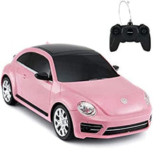 RASTAR Rc Beetle Volkswagen, 1:24 Scale Kids Remote Control Racing car, Pink Rc Toy Car for Kids Girls Toddlers.