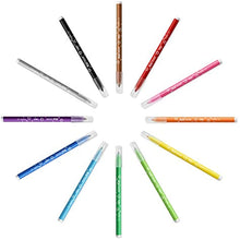 BIC Kids Kid Couleur Ultra Washable Felted Crayons 12 Colors