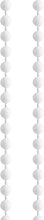 Roller Blind Spares Replacement Repair Kit, 25mm Roller Blind Fittings, Roller Blind Kit Curtain Roller Blind Accessories with 2M Beaded Chain Spare Kit for Curtain Rods, Roller Blind Brackets