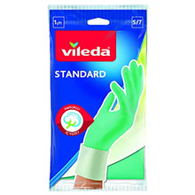 Vileda standard gloves, 100% natural latex, s