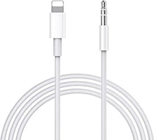 Aux Cable for iPhone in Car 3.5mm Aux Cord Aux Cable Compatible with iPhone 13/13 Pro/12/12 Pro/11 Pro/11/Xs/XR/X/8/7 for Home/Car Stereo/Speakers/Headphones,White,1M