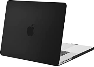 MOSISO Compatible with MacBook Pro 16 inch Case 2021 2022 Release A2485 M1 Pro / M1 Max Liquid Retina XDR Display Touch ID, Protective Plastic Hard Shell Cover Case, Black