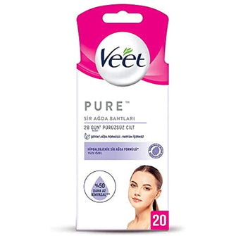 Veet Pure Hypoallergenic Face Network Band, 20s