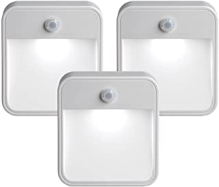 Mr. Beams MB723 Wireless Battery-Powered Motion-Sensing LED Stick-Anywhere Nightlight, 3-Pack