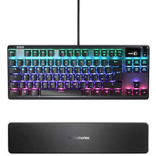 Steelseries Apex Pro TKL Mechanical Gaming Keyboard, Adjustable Omni Switch, OLED Screen, Red Switch, English Qwerty