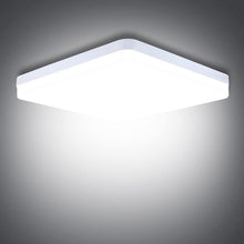 SUNZOS LED Ceiling Light, 36W Daylight White Ceiling Lights, 6500K Kitchen Lights Ceiling, 3240LM Bright Indoor Ceiling Lights for Bedroom, Kitchen, Hallway, Outside Porch and More
