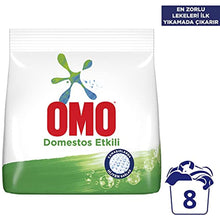 OMO Dust Laundry Detergent Domestos Effective The Toughest Stamps Effective In First Washing 1.2KG 8 Washer 1pcs