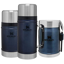 Stanley Classic Stainless Steel Food Thermos With Spoon 0.40L, Navy Blue