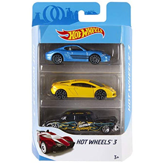 Hot Wheels Triple Car Kit - Wide Product Range, Toy Car Collection, 1:64 Scale K5904