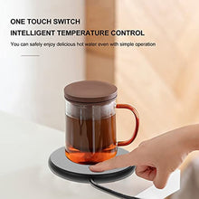 SOLUSTRE Coffee mug, warmer, auto-off, cup, warmer, USB, electric drinks, warming plate, tea, water, cocoa, milk, use for home, office, desk