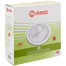 MAKEL 360 ° Moving Detected Ceiling Fixture, White