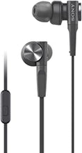 Sony MDR-XB55AP In-Ear Extra Bass Headphones with mic for phone calls - Black