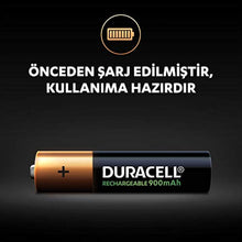 Duracell rechargeable AAA 900mAh batteries, 2, 1 pack