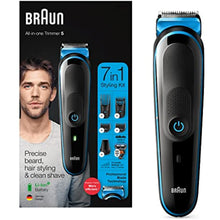 BRAUN MGK 5245 Male Care Kit (Hair & Beard Cut) Wireless, Dry Use, 7 In One Set + Gillette Gift