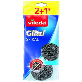 Vileda Glitzi Inox Steel 3 Package