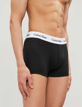 Cotton Stretch low-rise trunks pack of three