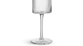 Habitat Ribbed Set of 4 Wine Glasses