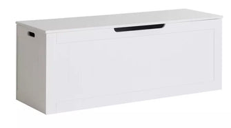 Marston XL Shaker Blanket Box - White