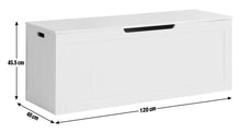 Marston XL Shaker Blanket Box - White