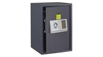 Tall Electronic Steel Safe with Shelf