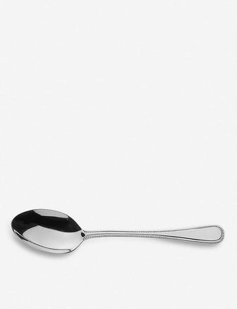 Bead stainless steel set of four serving spoons