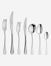 Cascade 124-piece stainless steel cutlery set