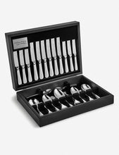 Georgian stainless steel cutlery set of 44