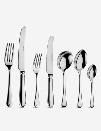 Georgian stainless steel cutlery set of 44