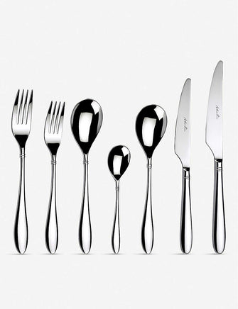 Henley stainless steel 124-piece cutlery set