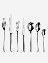 Warwick stainless steel 124-piece cutlery set