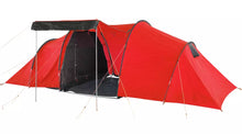 Pro Action 6 Person 3 Room Tunnel Camping Tent