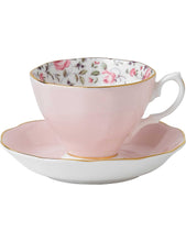 Rose Confetti Vintage teacup and saucer