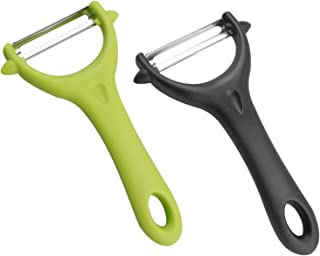 2 Pcs Y-Shaped Swivel Potato Peeler, Stainless Steel Vegetable Peeler Perfect Peeler for Kitchen