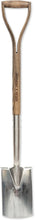 Spear & Jackson Traditional Stainless Steel Border Spade with 712mm Wooden Handle