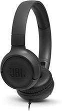 Jbl Tune 500 Binaural Headband with Black Wire Headphones and Microphone - Headphones and Microphones (Wired, Headband, Binaural, Circum-Aural, 20-20000 Hz, Black)