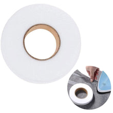JKG 25 meters IRON ON HEMMING WEB TAPE - EXTRA STRONG - Perfect for Ironing, Bonding, Patching clothing, Fabric fusing - School badges, trousers etc - NO SEWING REQUIRED (25m x 2cm)