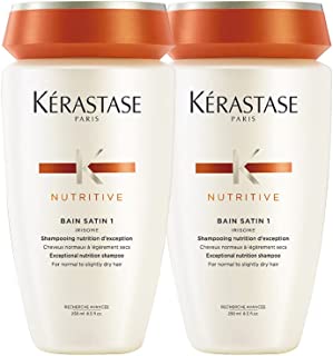 Kerastase Nutritive Bain Satin 1 Shampoo (Normal / Slightly Dry Hair) 250ml (Double Pack)