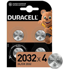 Duracell Special 2032 Lithium Button Battery 3V, 4 pack Package (CR2032) Keychains, weighings, wearable items and medical devices are suitable for use