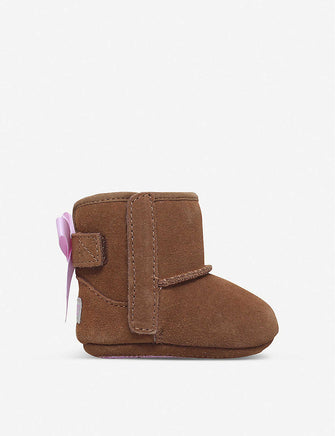 Jesse bow suede boots 4-24 months